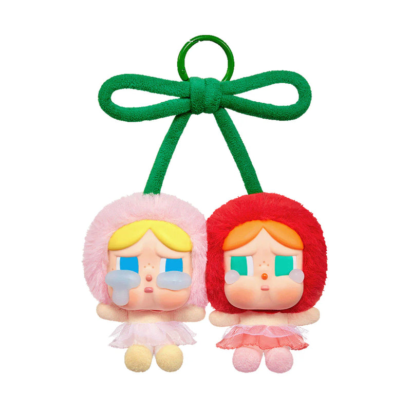 POP MART CRYBABY Crying For Love Series Vinyl Plush Pendant (Love You Cherry Much)