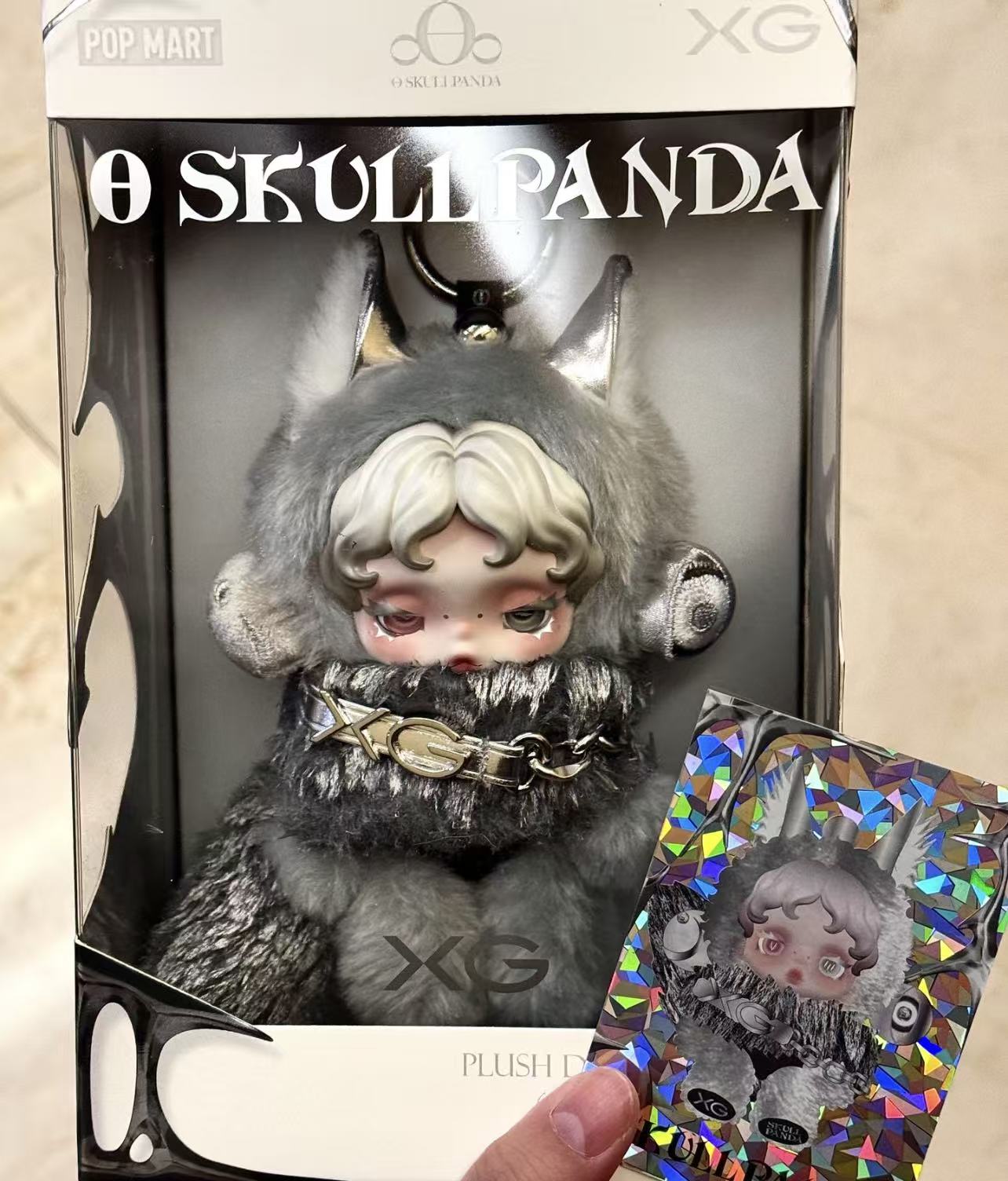 Skullpanda XG Plush Doll Pendant – Sydney Labubu