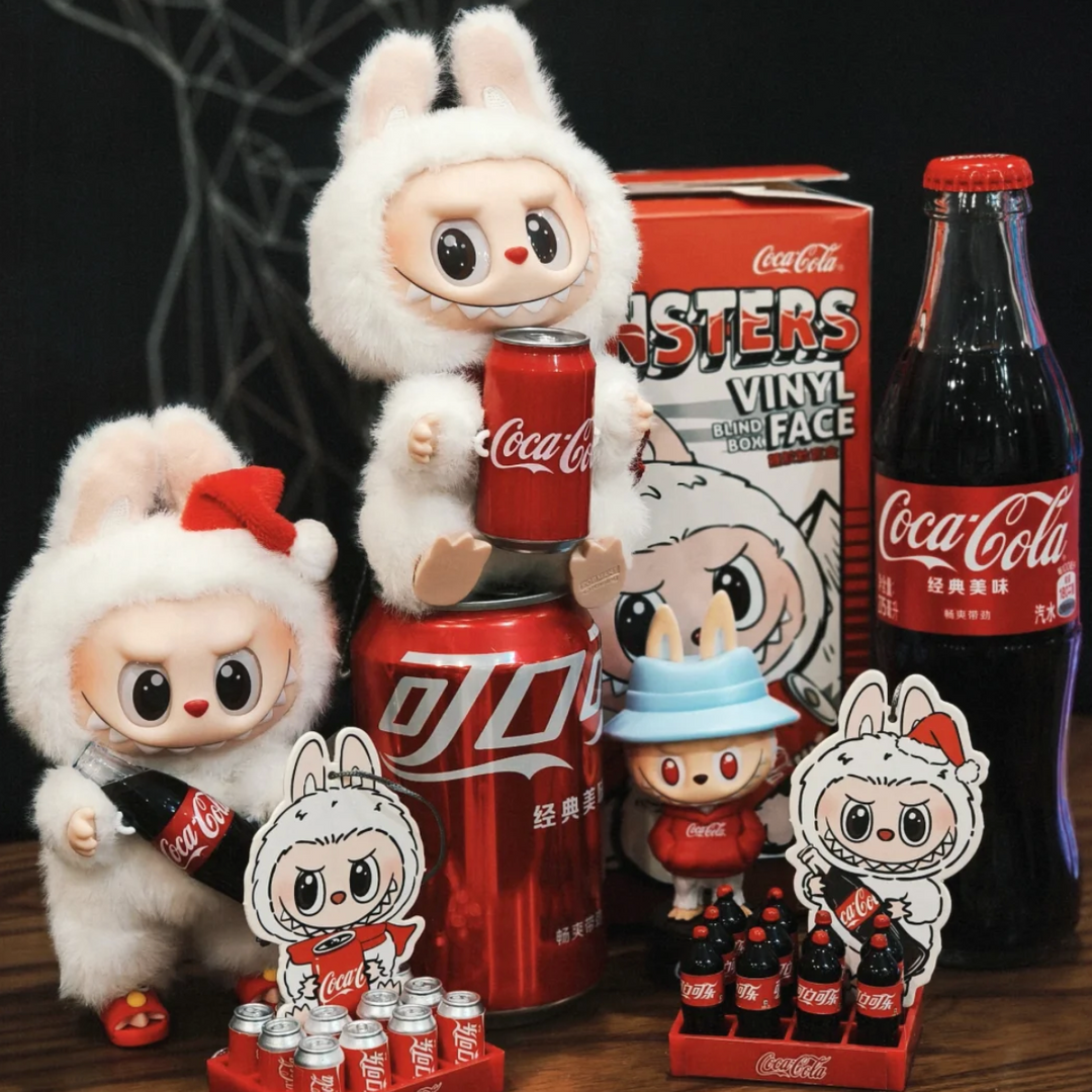 POP MART THE MONSTERS COCA-COLA Series Vinyl Face Plush
