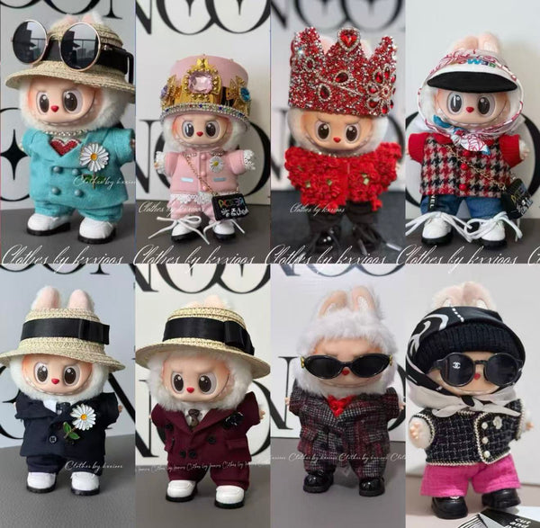 G-Dragon inspired Labubu fashion outfit