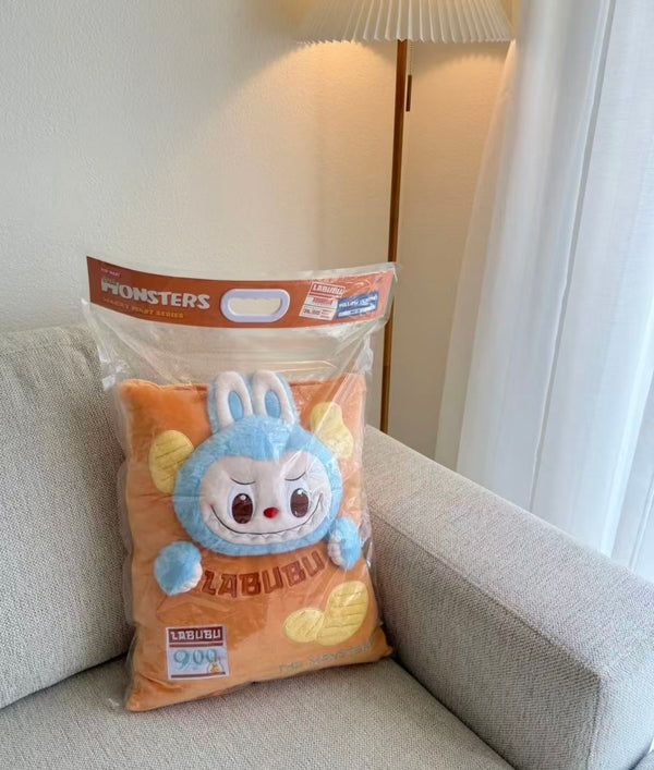 The Monsters Labubu Wacky Mart Series Pillow(Chips)