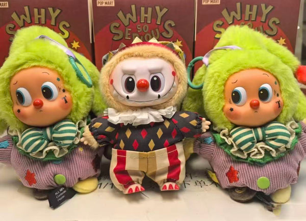 WHY SO SERIOUS Series-Vinyl Plush Pendant Blind Box - Moonlit Mask