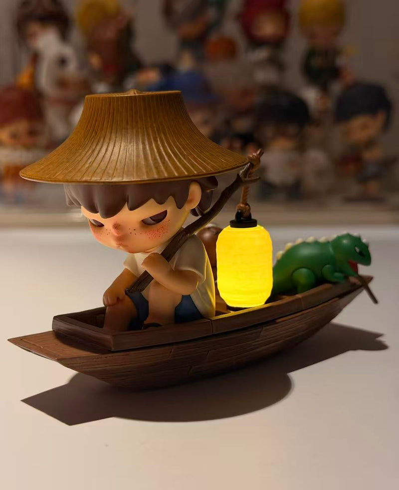 Hirono Floating Market Figurine
