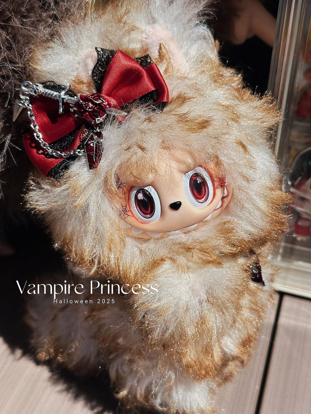 Handmade Vampire Princess Labubu Inspired Plush Doll – Halloween 2025 ...