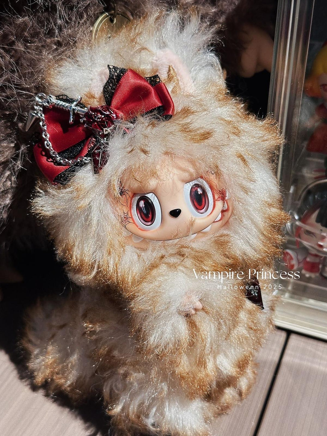 Handmade Vampire Princess Labubu Inspired Plush Doll – Halloween 2025 ...