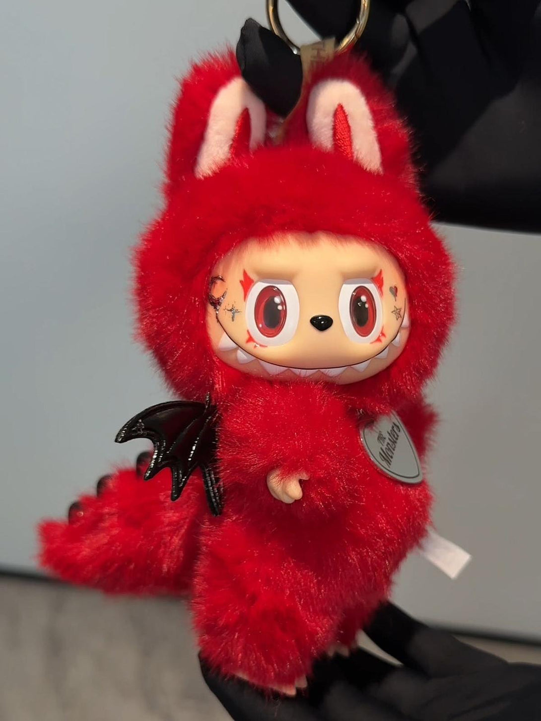 Labubu Devil Reference Handmade Labubu – Red Devil Plush Doll – Sydney Labubu
