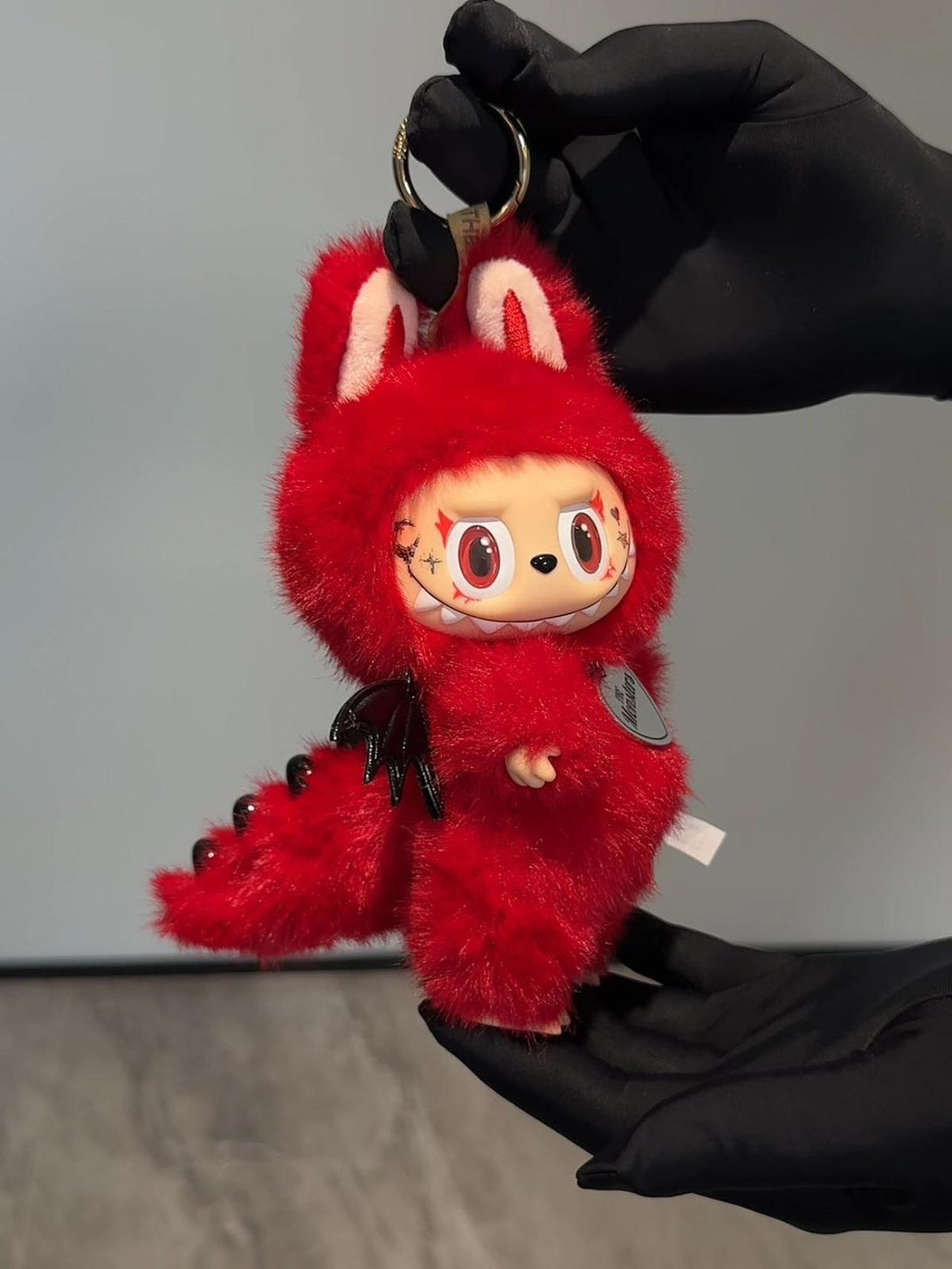 Labubu Devil Reference Handmade Labubu – Red Devil Plush Doll – Sydney Labubu