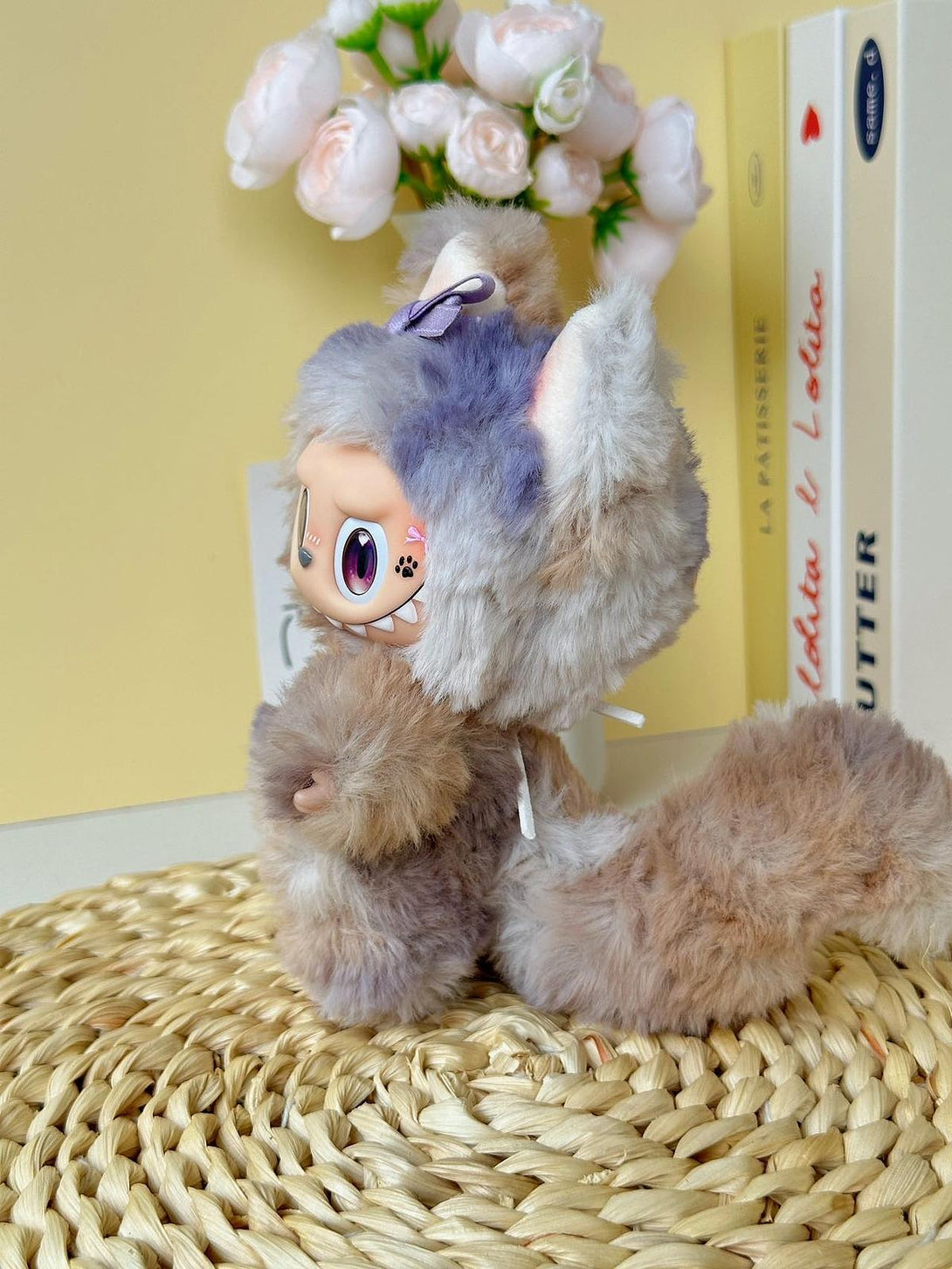 Labubu Gradient Gradient Kitty labubu – Handmade Plush Doll – Sydney Labubu