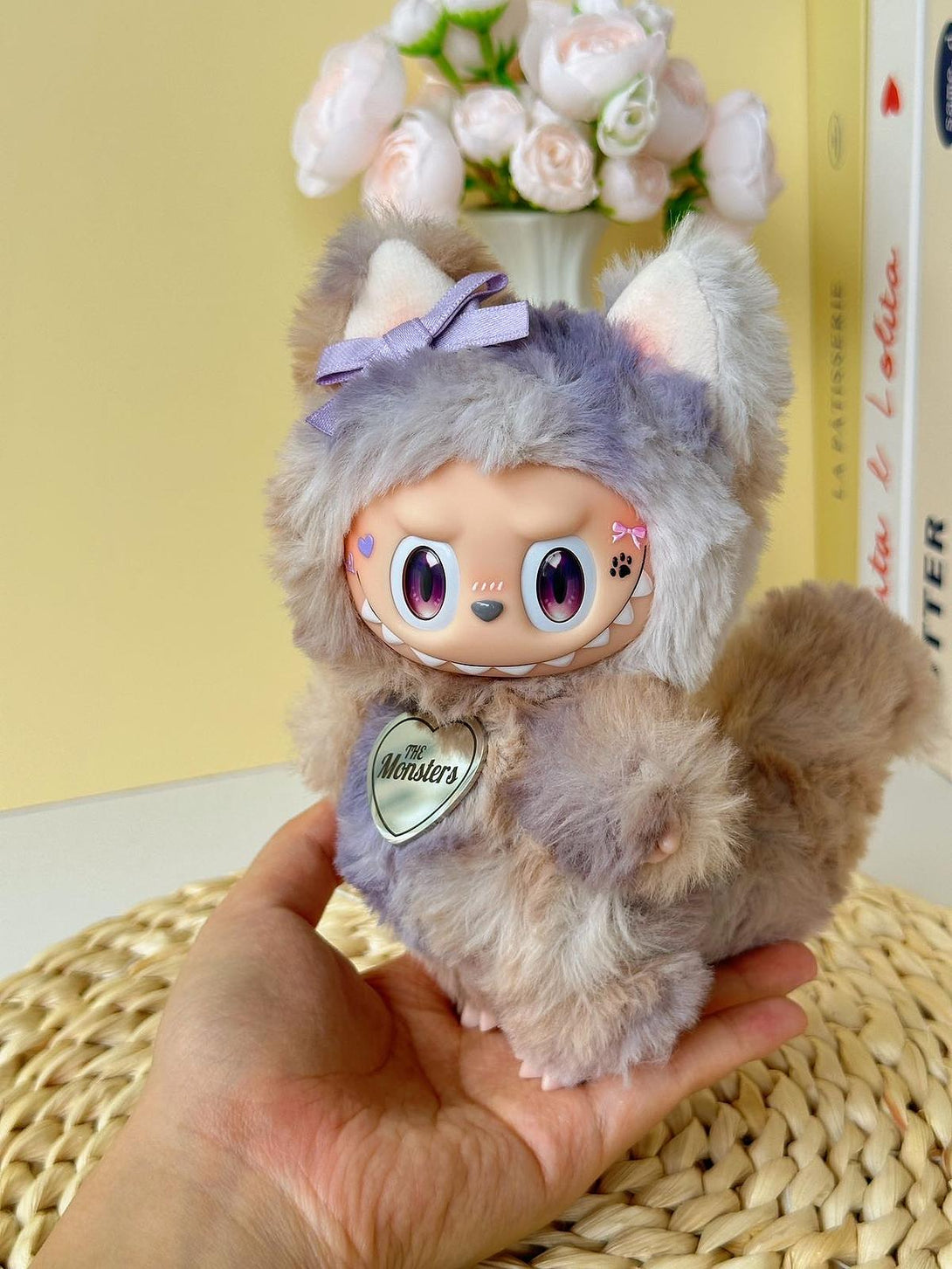 Labubu Gradient Gradient Kitty labubu – Handmade Plush Doll – Sydney Labubu