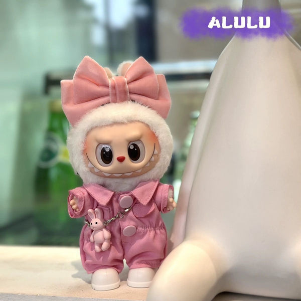 labubu cute bow outfit