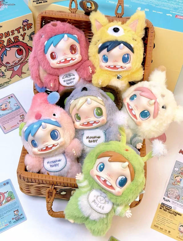 Polar Monsters Baby Series Plush Pendant