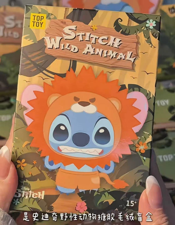MINISO TOP TOY STITCH WILD ANIMAL BLIND BOX