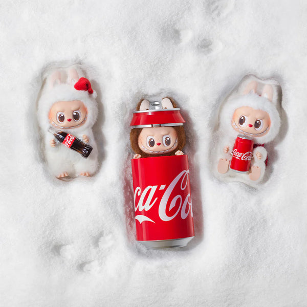 POP MART THE MONSTERS COCA-COLA Series Vinyl Face Plush Pendant Blind Box
