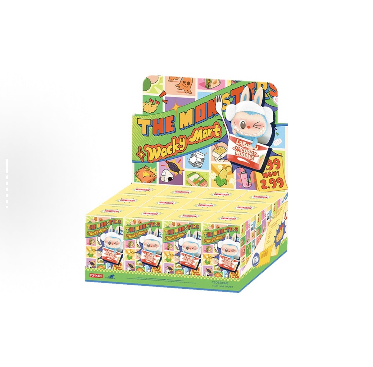 Labubu POP MART Wacky Mart Series 2つ Where to Shop Sold-Out Pop Mart Monsters Wacky Mart Labubu