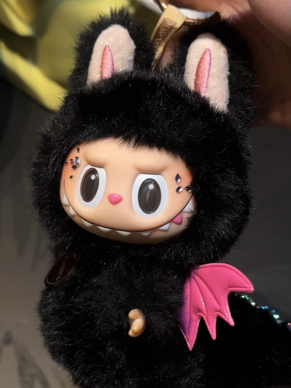 Handmade Black Diamond Dinosaur Labubu