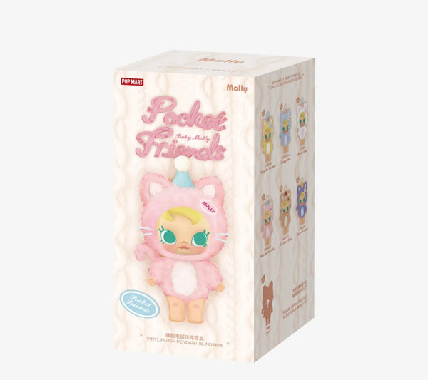 Baby Molly Pocket Friends Series-Vinyl Plush Pendant Blind Box