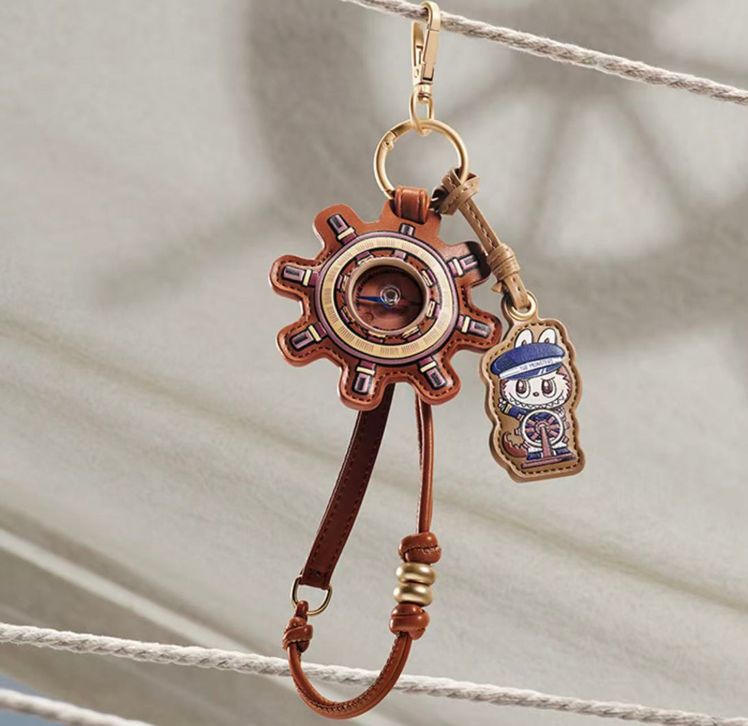 The Monsters Flying Labubu Series Compass Pendant – Sydney Labubu