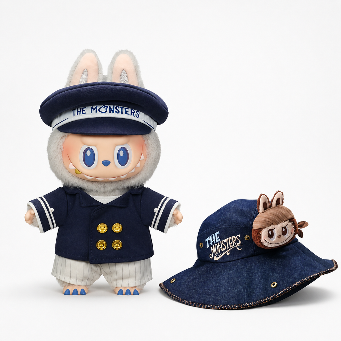 The Monsters Flying Labubu Series Captain Vinyl Plush Figurine – Sydney ...