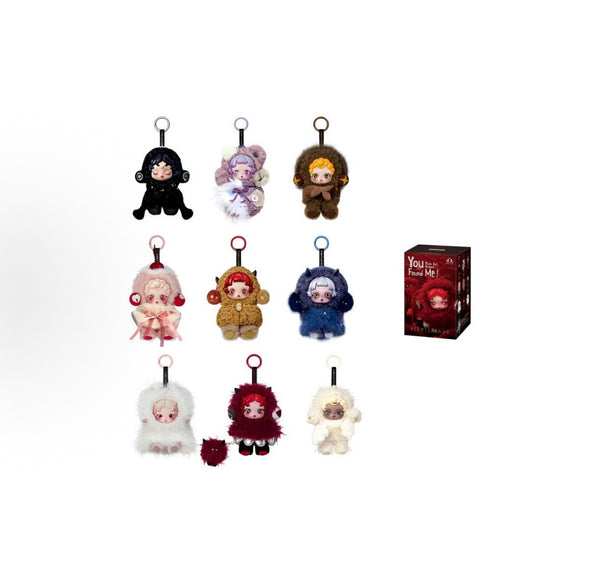 SKULLPANDA YOU FOUND ME SERIES PLUSH DOLL PENDANT