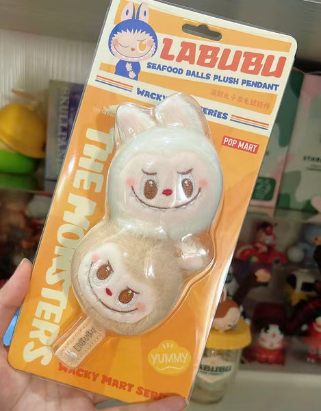 The Monsters Labubu Wacky Mart Series Seafood Balls Plush Pendant