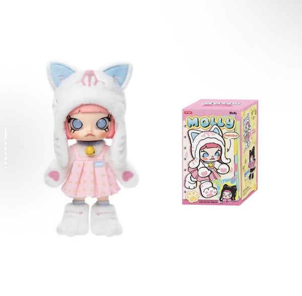 Molly Peekaboo 1/8 Action Figure White Cat Regular Figure
