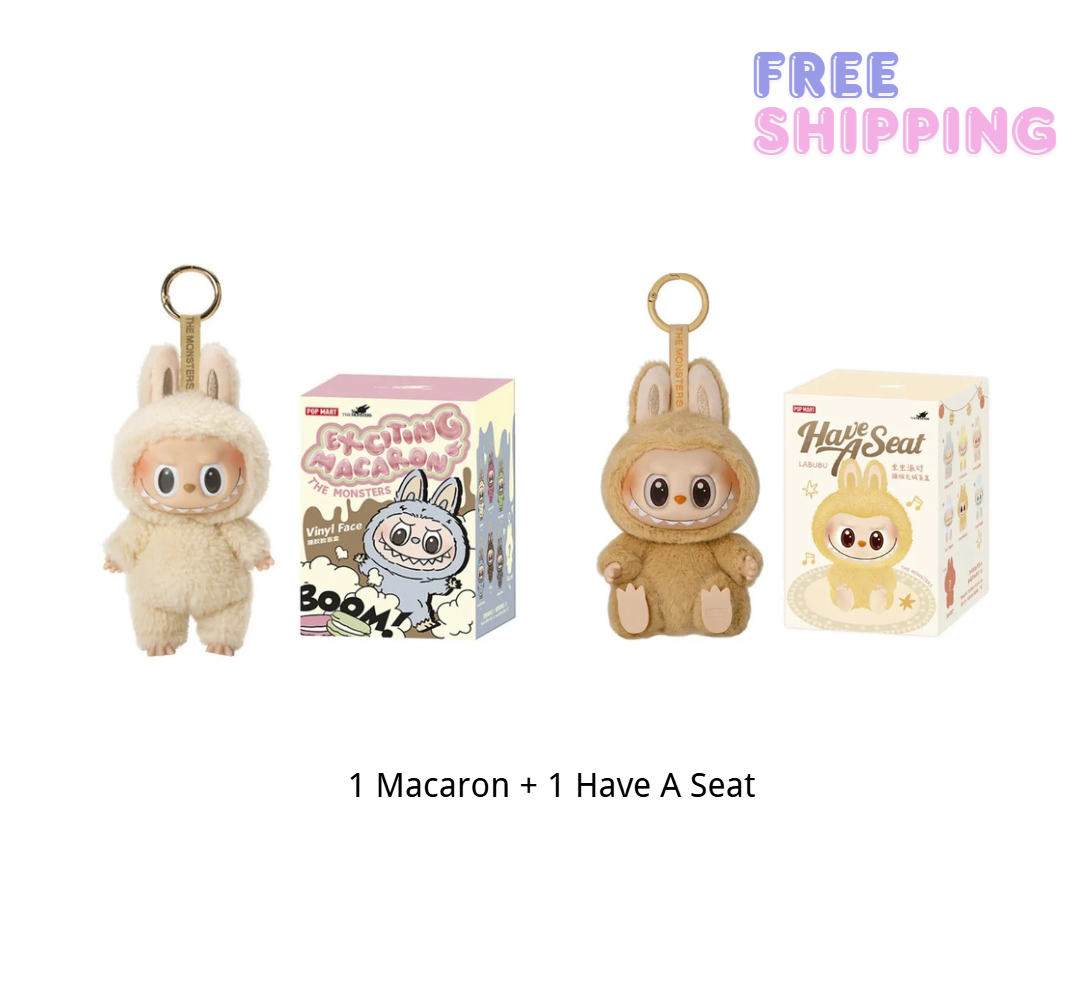 Labubu Collector Bundle – Macaron + Have A Seat | 2 Blind Boxes ...