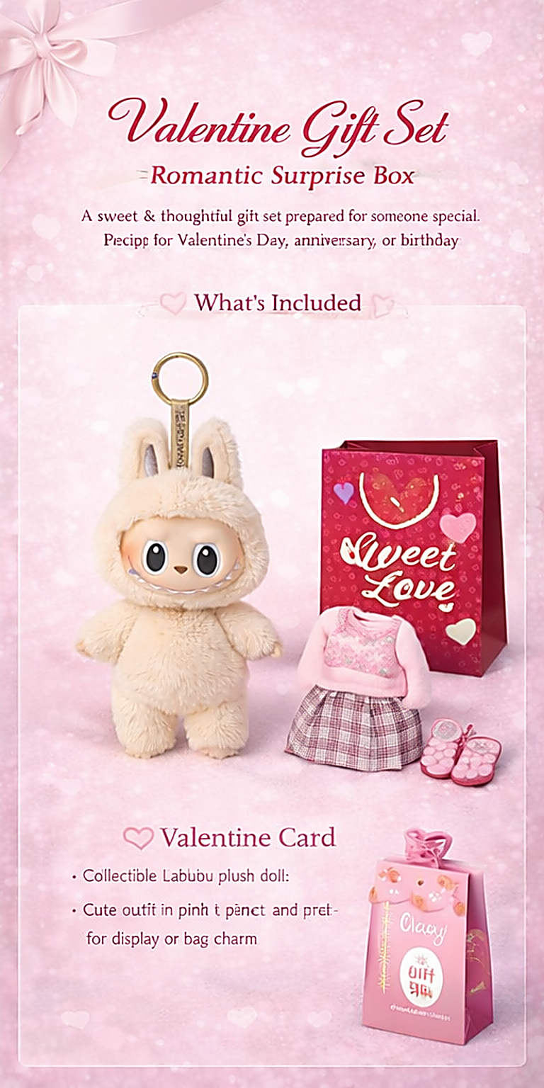 LABUBU Valentine's Day Gift Box | Love Edition – Sydney Labubu